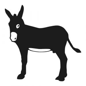 Vinilo, Adhesivo, Pegatinas Personalizadas de Burro Catalán, Diseños Únicos y de Alta Calidad