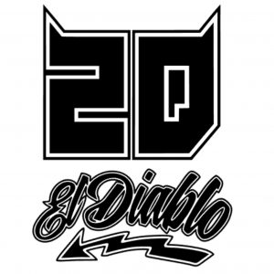 Vinilo, Adhesivo, Pegatinas Personalizadas para moto custom El Diablo Dorsal 20: Decora tu Moto con Estilo