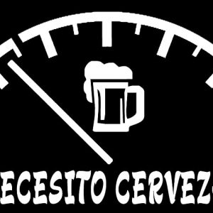 Vinilo, Adhesivo, Pegatinas, Stickers, Furgoneta, Coche, Moto, Frases Graciosas, Necesito Cerveza
